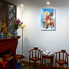 Tranh phật giáo treo phòng thờ